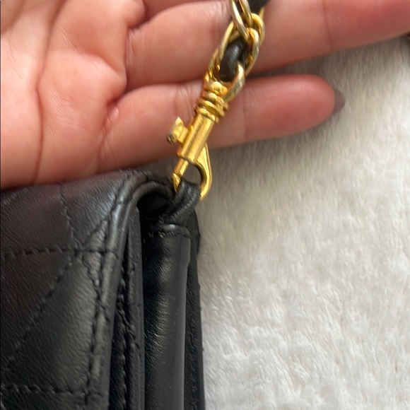 Talbots Black Crossbody Bag with Tassel Detail - Picture 3 of 8